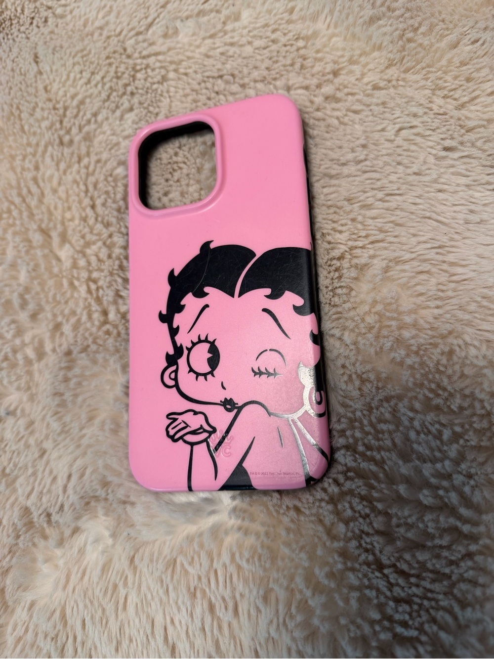 Betty Boop Pink Phone Case for Cell Phones